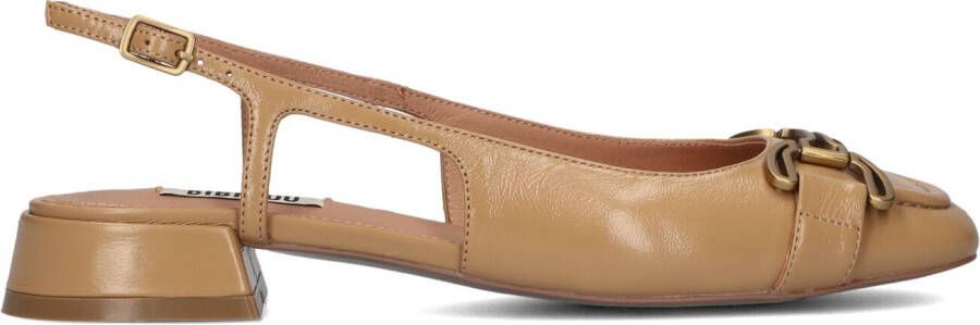 BIBI LOU Camel Slingbacks 545z45