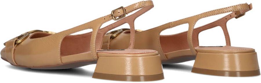 BIBI LOU Camel Slingbacks 545z45