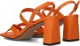 BIBI LOU Sandalen Dames 612z40vk Maat: 41 Materiaal: Leer Kleur: Oranje - Thumbnail 4