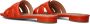 BIBI LOU Badslippers Dames 760z10vk Maat: 37 Materiaal: Leer Kleur: Rood - Thumbnail 5