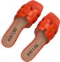 BIBI LOU Badslippers Dames 760z10vk Maat: 37 Materiaal: Leer Kleur: Rood - Thumbnail 7