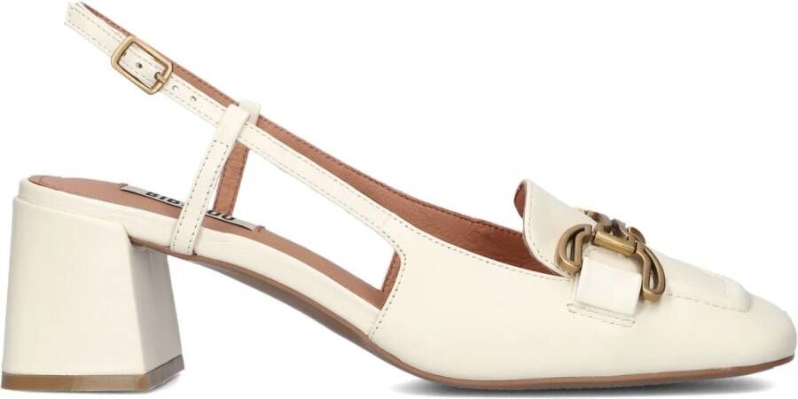 BIBI LOU Witte Slingbacks 544z10vk