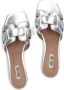 BIBI LOU Slippers Dames 760z10vk Maat: 38 Materiaal: Leer Kleur: Zilver - Thumbnail 8