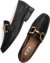 Bibi Lou Zwarte Loafer met Gouden Horsebit Detail Black Dames - Thumbnail 7