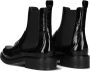 Billi Bi Zwarte Leren Chelsea Boots Black Dames - Thumbnail 4