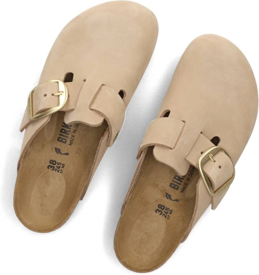 BIRKENSTOCK Beige Clogs Sue