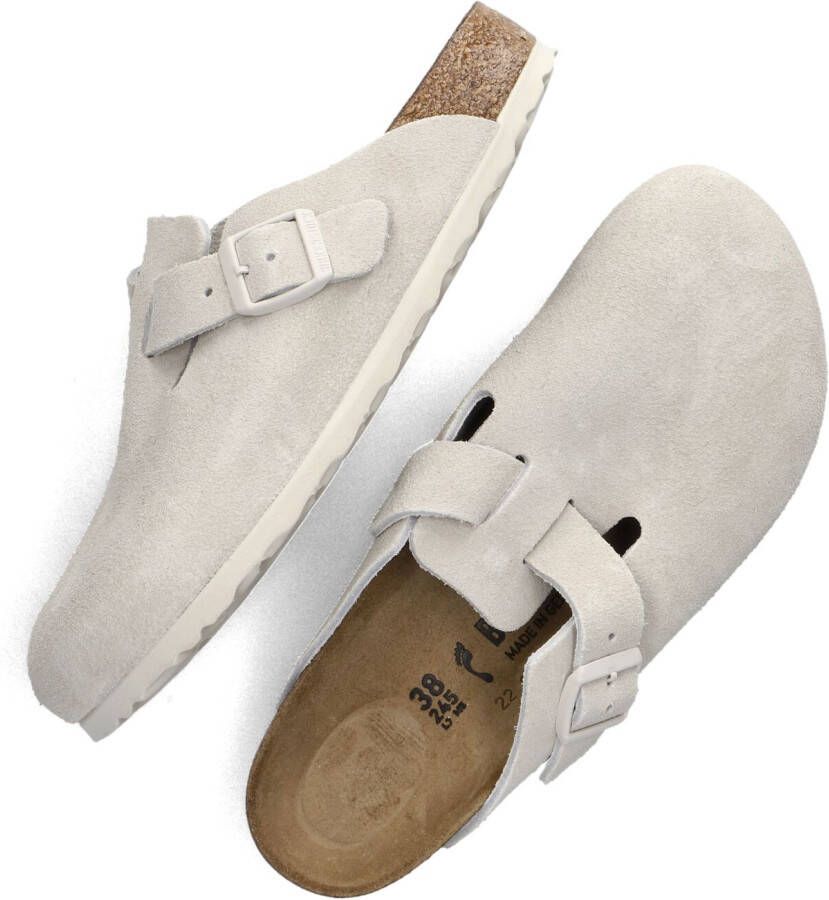 BIRKENSTOCK Beige Instappers Boston Dames