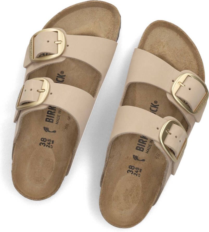 BIRKENSTOCK Beige Slippers Arizona Rivet