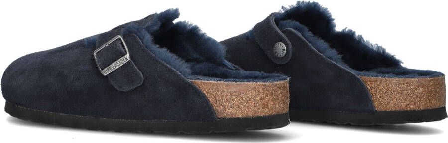 BIRKENSTOCK Blauwe Instappers Boston Shear Sue