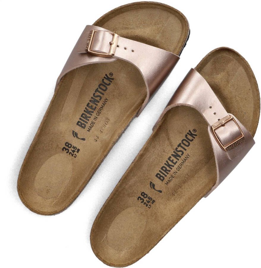 BIRKENSTOCK Bruine Slippers Madrid