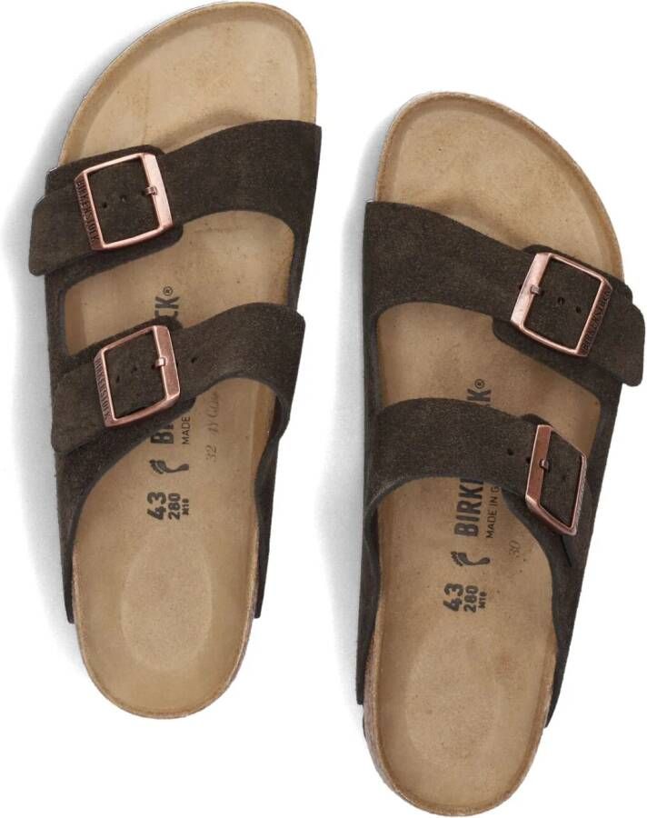 BIRKENSTOCK Bruine Slippers Arizona Heren