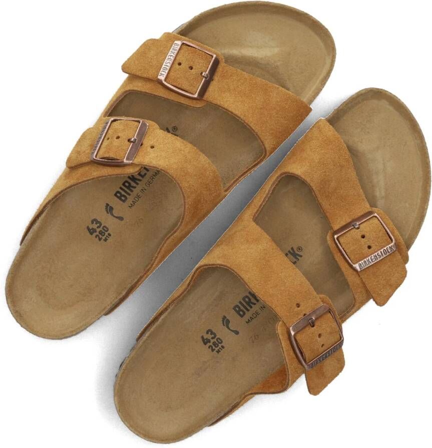 BIRKENSTOCK Bruine Slippers Arizona Heren