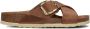 Birkenstock Siena Big Buckle Dames Slippers Cognac Narrow-fit - Thumbnail 5