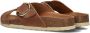 Birkenstock Siena Big Buckle Dames Slippers Cognac Narrow-fit - Thumbnail 6