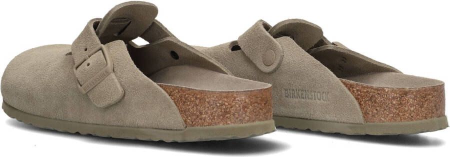 BIRKENSTOCK Beige Instappers Boston Heren