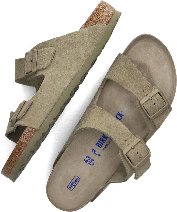 BIRKENSTOCK Bruine Slippers Arizona Heren