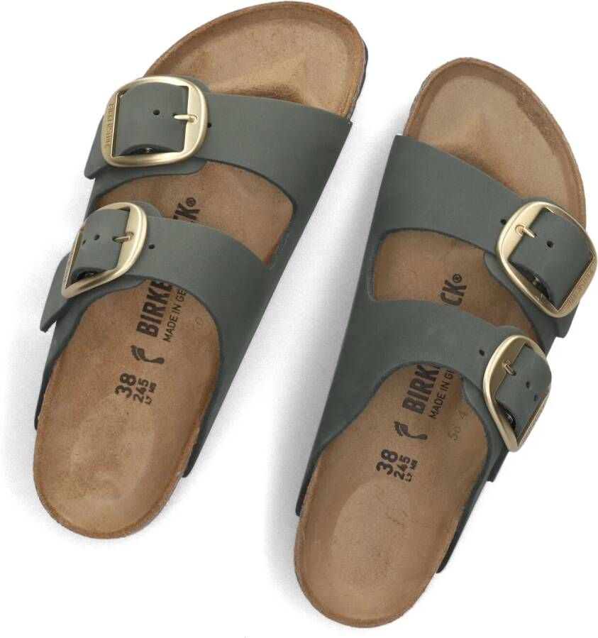 BIRKENSTOCK Groene Slippers Arizona Rivet