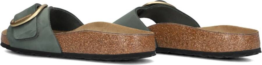 BIRKENSTOCK Groene Slippers Madrid Buckle Nub Slip