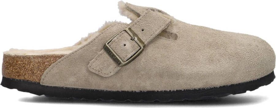 BIRKENSTOCK Taupe Clogs Boston W