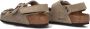 Birkenstock Kids Milano Narrow Suede Taupe - Thumbnail 4