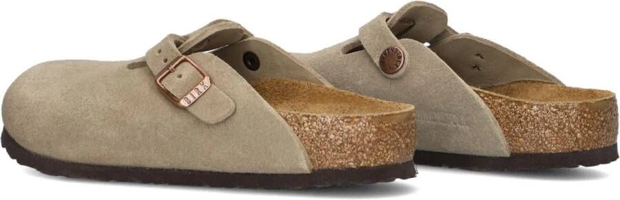 BIRKENSTOCK Taupe Instappers Boston