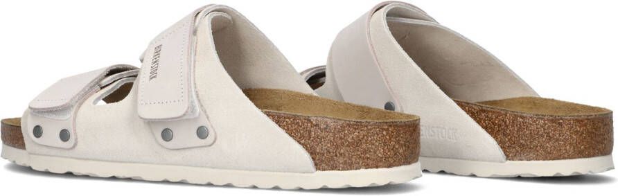 BIRKENSTOCK Witte Slippers Uji Heren