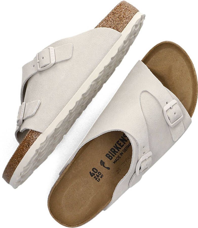 BIRKENSTOCK Witte Slippers Zurich Dames