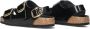 BIRKENSTOCK Slippers Dames Milano Big Buckle Dames Maat: 43 Materiaal: Leer Kleur: Zwart - Thumbnail 3