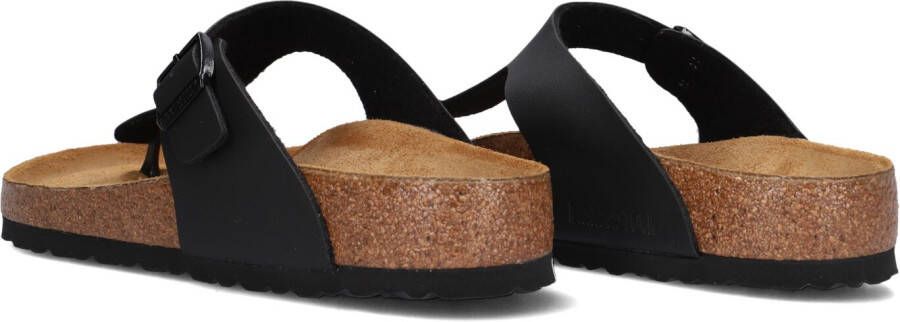 BIRKENSTOCK Zwarte Slippers Gizeh Heren