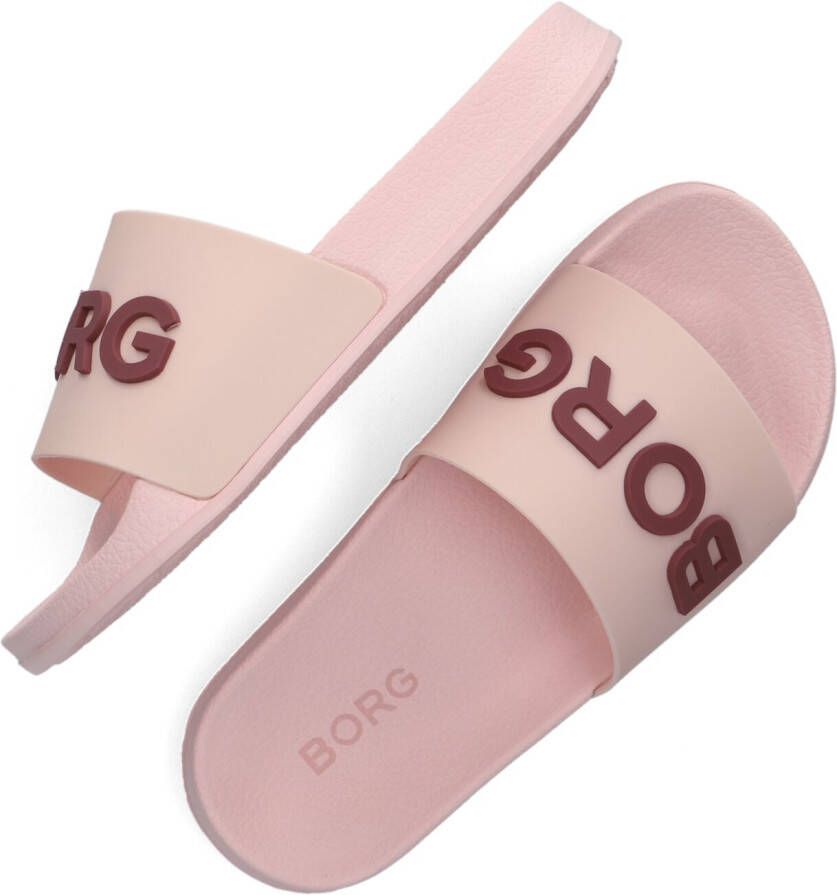 BJORN BORG Roze Badslippers Knox Mld K