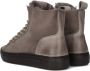 Blackstone Premium Leren Sneaker met Schapenvacht Voering Brown Dames - Thumbnail 3