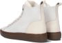 Blackstone Premium Leren Sneaker met Schapenvacht Voering White Dames - Thumbnail 5