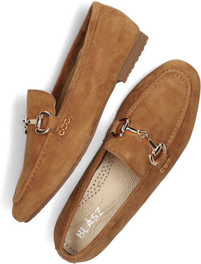 BLASZ Camel Loafers Shn2559