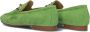 BLASZ Shn2559 Loafers Instappers Dames Groen - Thumbnail 4