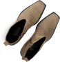 BLASZ 14 Enkellaarsjes Enkelboots met rits Dames Taupe - Thumbnail 6