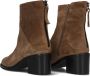 BLASZ 193 Enkellaarsjes Enkelboots met rits Dames Taupe - Thumbnail 4