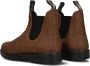 BLUNDSTONE Chelsea Boots Originals Maat: 47 Materiaal: Suède Kleur: Bruin - Thumbnail 4