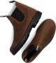 Blundstone Chelsea Laarzen Loop in Stijl met Dark Olive Breast Beatle El Side Boot Input Crust Groen Unisex - Thumbnail 10