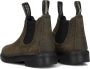 Blundstone 2496 kids boots waxed olive Groen - Thumbnail 6