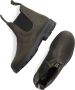 Blundstone Chelsea Laarzen Loop in Stijl met Dark Olive Breast Beatle El Side Boot Input Crust Green Unisex - Thumbnail 9