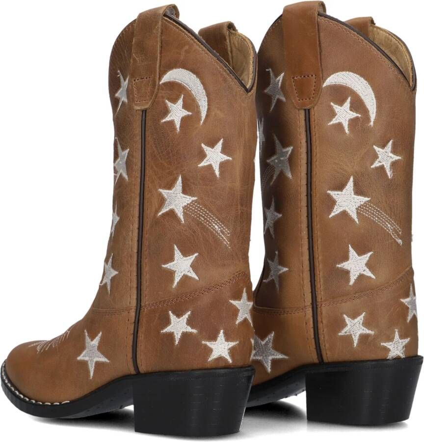 BOOTSTOCK Bruine Laarzen Stars Brown