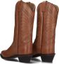 Bootstock Mary Women Cowboylaarzen Western Laarzen Dames Cognac - Thumbnail 5