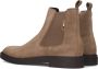 BOSS Chelsea Boots Heren Calev 1 Maat: 45 Materiaal: Suède Kleur: Beige - Thumbnail 4