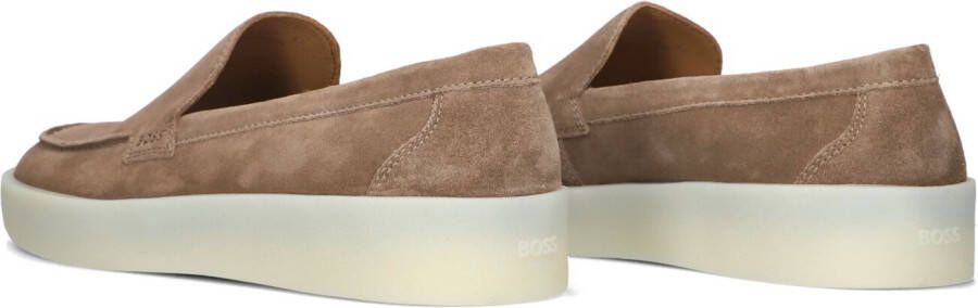 BOSS Beige Instappers Clay Loafer