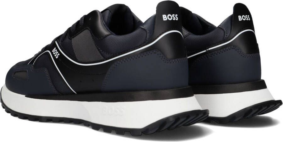 Boss Blauwe Lage Sneakers Jonah Runn