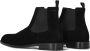 Hugo Boss Zwarte Suède Chelsea Boots Black Heren - Thumbnail 4