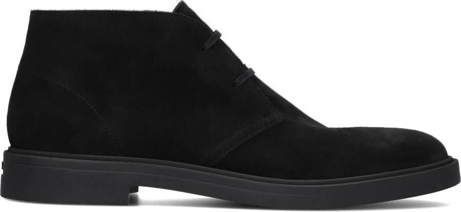 Hugo Boss Klassieke Suède Veterschoenen Black Heren - Foto 2