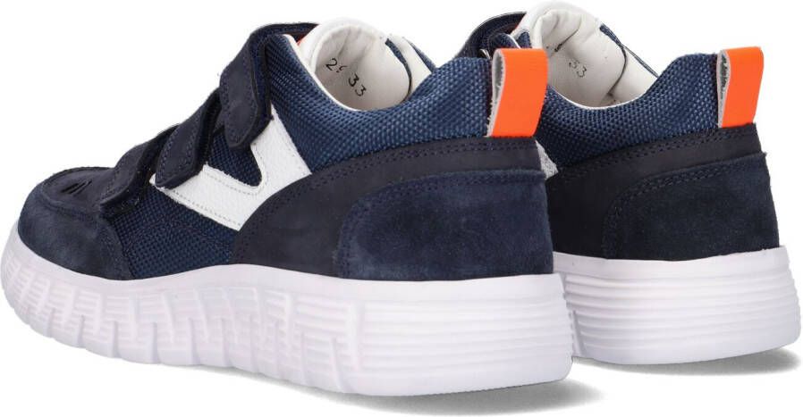 Braqeez Blauwe Lage Sneakers Felix Fez