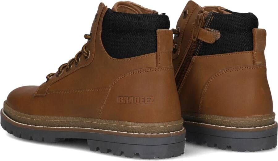 BRAQEEZ Cognac Boots Harvey