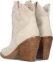 Bruin Tinten New Kole 34262 Enkelboots Enkellaarsjes Dames Beige - Thumbnail 6